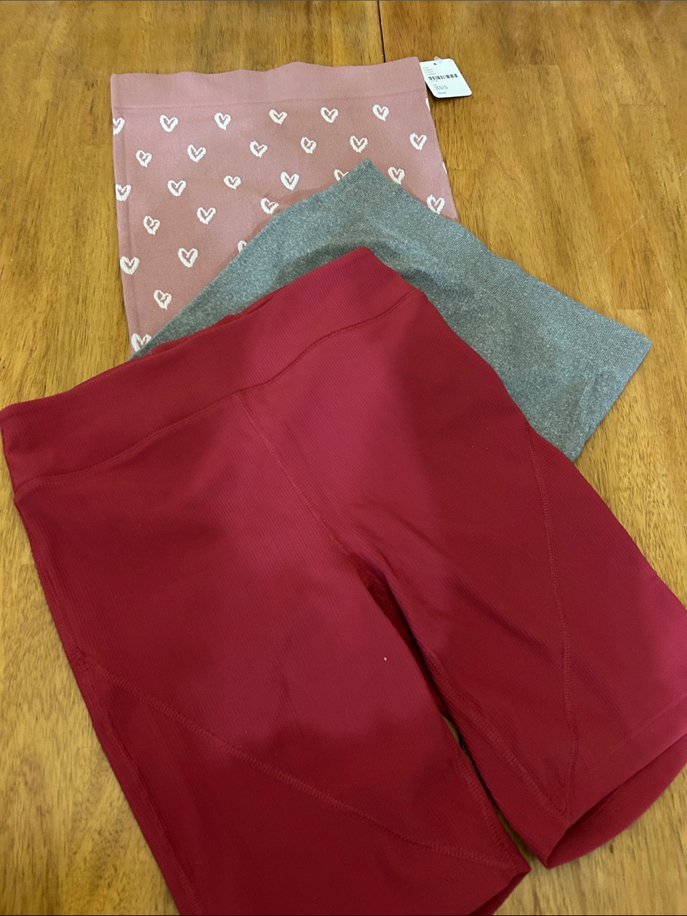 Free people bike shorts XS and small lot of 3